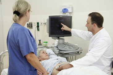 Ultraschalluntersuchung in der Endoskopie des SJK